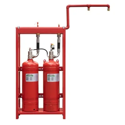 FM200 HFC -227 EA gaisro slopinimo sistema